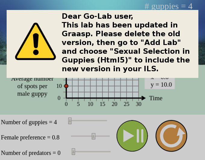 update message